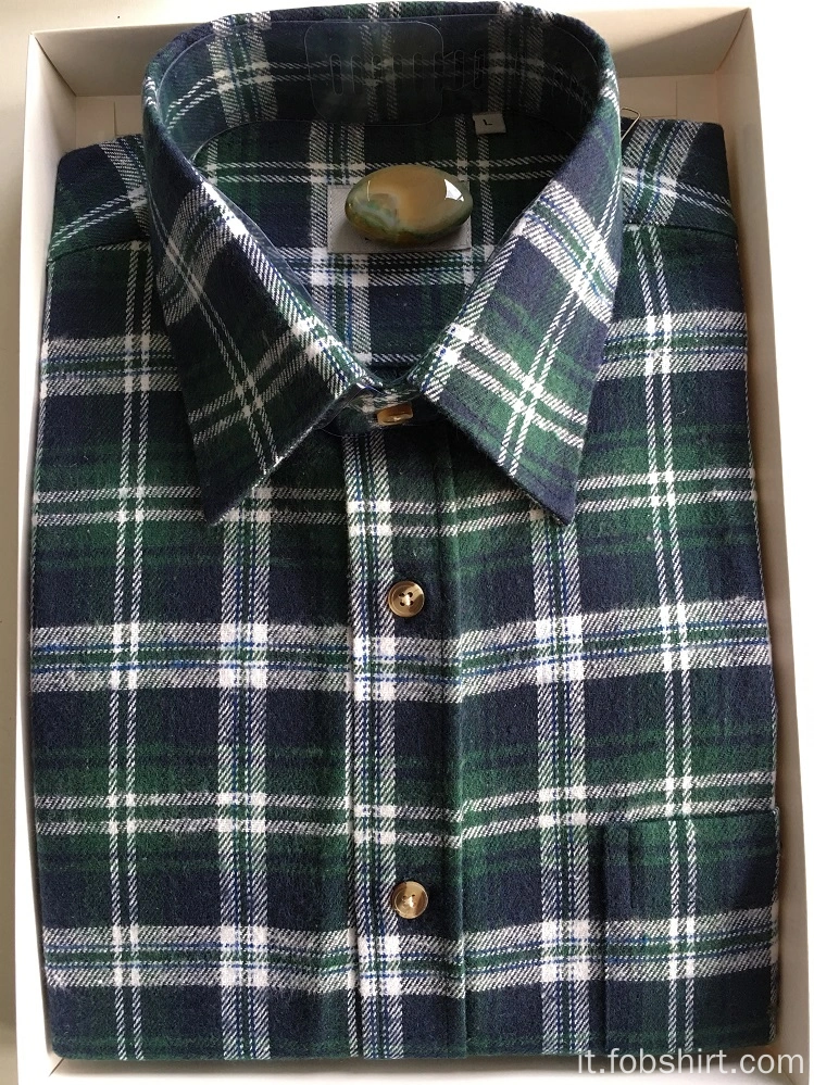 Camicia flanella 2025 da lavoro